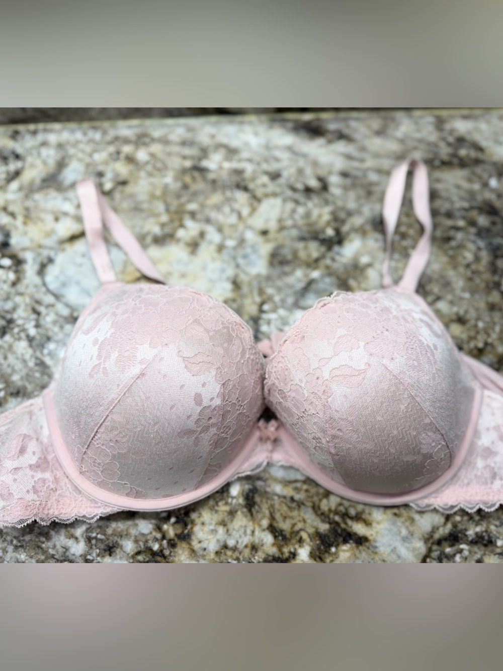 torrid Light Pink Lace Push-Up Bra
